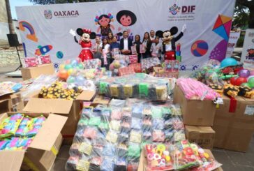 Tangu Yú” por Oaxaca garantiza la alegría de miles de niñas y niños este 6 de enero