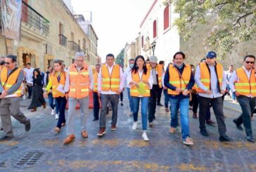 Refrenda Salomón Jara compromiso con la preservación del Centro Histórico de Oaxaca