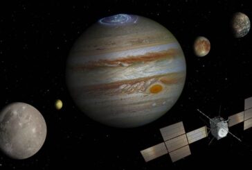 Lanzan nave espacial hacia Júpiter y sus lunas